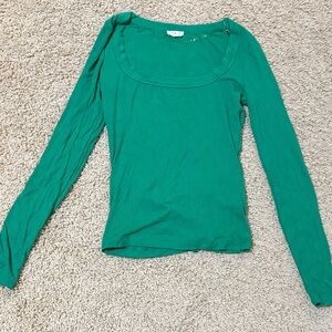 Cotton:On Women's Green Long Sleeve Top
